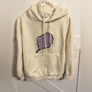 Clotty Big CC Size F (One size fits most) Cotton Candy Hoodie Sweatshirt